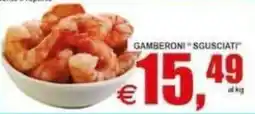 Pewex Gamberoni "sgusciati" offerta