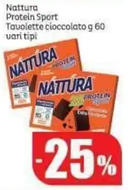 Elite Nattura Protein Sport Tavolette cioccolato offerta