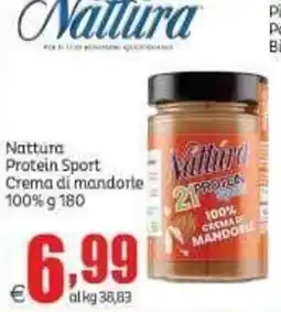 Elite Nattura Protein Sport Crema di mandorle offerta