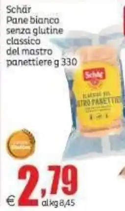 Elite Schär Pane bianco senza glutine classico del mastro panettiere offerta