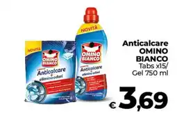 Ipercoop Radenza Anticalcare Omino Bianco offerta