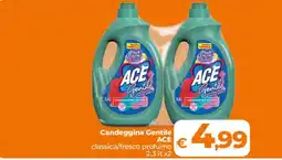 Ipercoop Radenza Candeggina Gentile ACE offerta