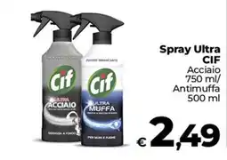 Ipercoop Radenza Spray Ultra CIF offerta