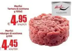 Elite Marfisi Tartare di scottona offerta