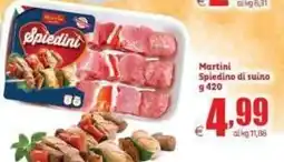 Elite Martini Spiedini di suino offerta