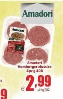 Elite Amadori Hamburger classico offerta