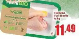 Elite Fileni Bio Fusi di pollo offerta