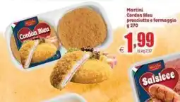 Elite Martini Cordon Bleu prosciutto e formaggio offerta