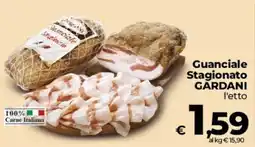 Ipercoop Radenza Guanciale Stagionato Gardani offerta
