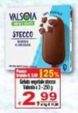 CTS Supermercati Stecco al cioccolato Valsola offerta