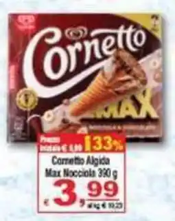 CTS Supermercati Cornetto Algida Max Nocciole offerta