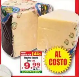 CTS Supermercati Pecorino Romano offerta