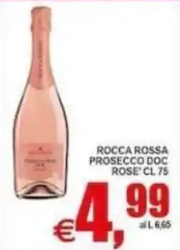 Pewex Rocca Rossa Prosecco Doc Rose offerta