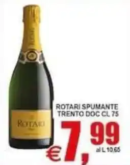 Pewex Rotari spumante trento doc offerta