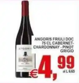 Pewex Angoris Friuli Doc offerta