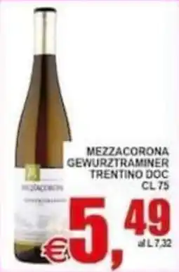 Pewex Mezzacorona Gewurztraminer Trentino DOC offerta