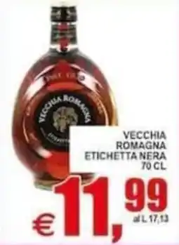 Pewex Vecchia Romagna etichetta nera offerta