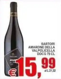 Pewex Sartori Amarone della Valpolicella DOCG offerta