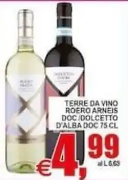 Pewex Terre da vino Roero Arneis DOC / Dolcetto d'Alba DOC offerta