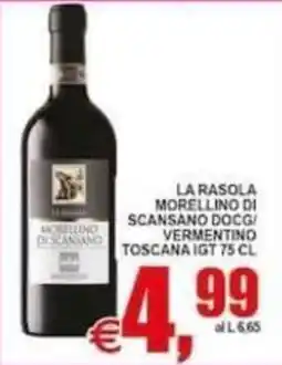 Pewex La Rasola Morellino di Scansano offerta