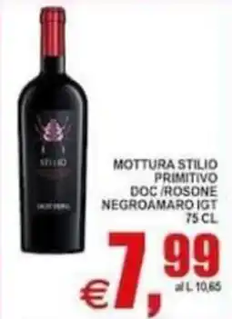 Pewex Mottura Stilto Primitivo offerta