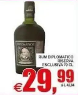 Pewex Rum Diplomatico Riserva offerta