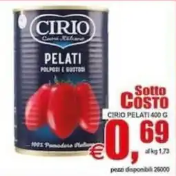 Pewex Cirio pelati offerta
