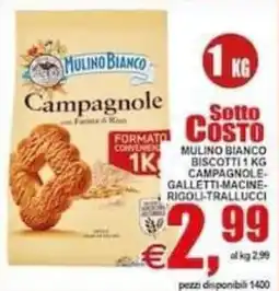 Pewex Campagnole Mulino Bianco offerta