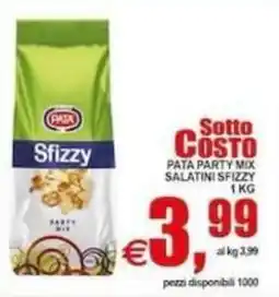 Pewex Pata party mix salatini sfizzy offerta
