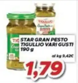 MA Supermercati Star gran pesto Tigullio vari gusti offerta