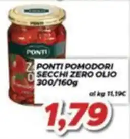 MA Supermercati Pomodori secchi zero olio Ponti offerta