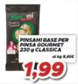 MA Supermercati Pinsami base per pinsa gourmet classica offerta