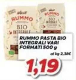 MA Supermercati Rummo pasta bio integrali offerta