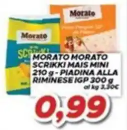 MA Supermercati Morato Morato Scrikki Mais Mini offerta