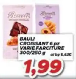 MA Supermercati Bauli croissant varie farciture offerta