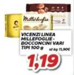 MA Supermercati Vicenzi Linea Millefoglie - Bocconcini Vari offerta