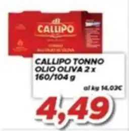 MA Supermercati Callipo tonno olio oliva offerta