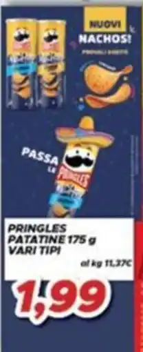 MA Supermercati Pringles patatine vari tipi offerta