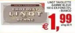 Pewex Lindt tavolette gamme bleue offerta