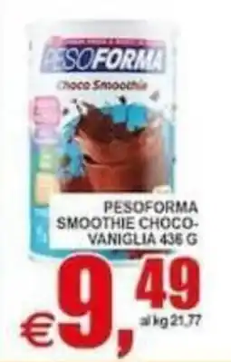 Pewex Pesoforma smoothie choco-vaniglia offerta