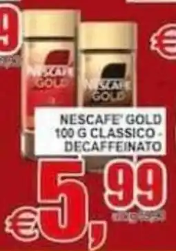 Pewex Nescafe Gold classico decaffeinato offerta
