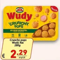 Ipercarni Crunchy pops Wudy Aia offerta