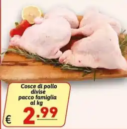 Ipercarni Cosce di pollo offerta