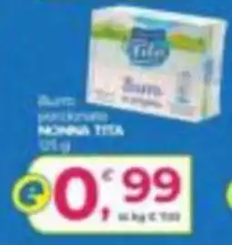 Alter Discount Burro puro senza lattosio Monna Tita offerta