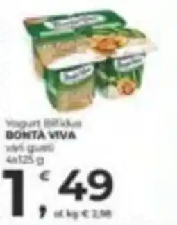 Alter Discount Yogurt Bifidus BONTÀ VIVA offerta