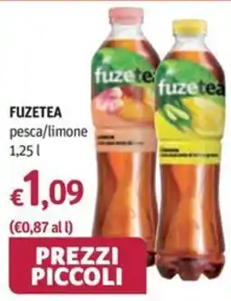 Futura Supermercati Fuzetea pesca/limone offerta