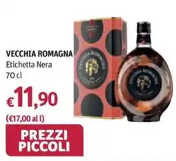 Futura Supermercati Vecchia Romagna Etichetta Nera offerta