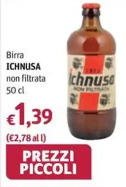Futura Supermercati Birra Ichnusa non filtrata offerta