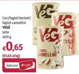 Futura Supermercati Fagioli cannellini VEGÈ offerta