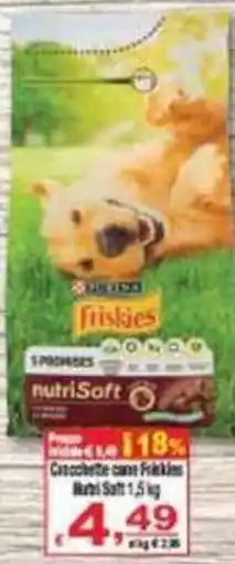 CTS Supermercati Crocchette cane Friskies nutriSoft offerta
